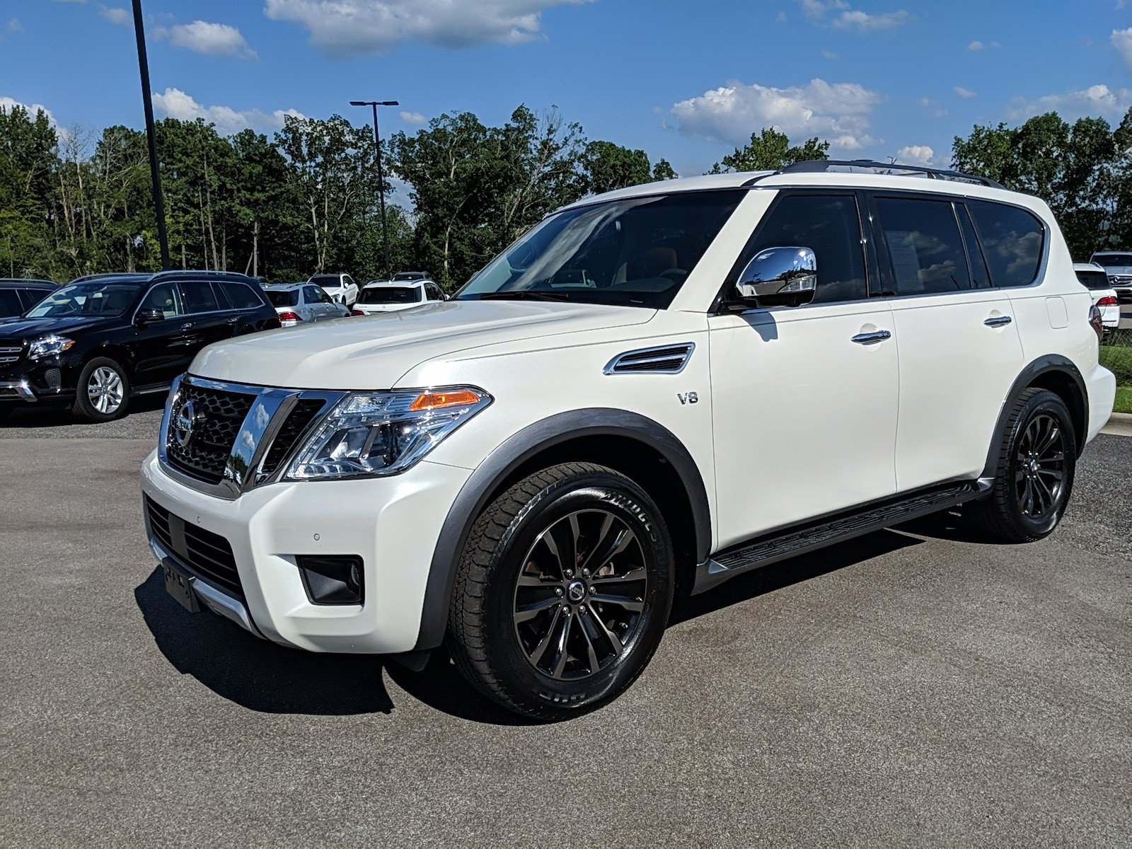 Pre-Owned 2017 Nissan Armada Platinum Sport Utility in Irondale # ...